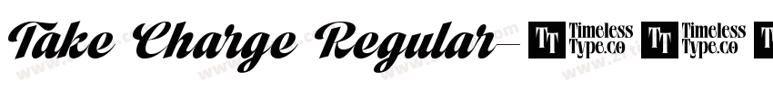 Take Charge Regular字体转换